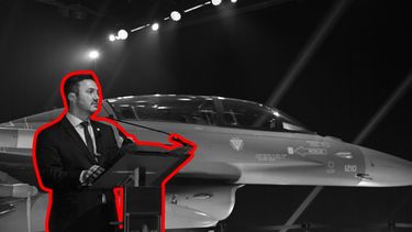 Argentina presentó el primer F16 de su reciente compra a Dinamarca