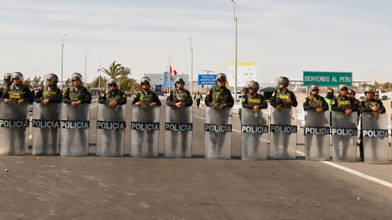 Crece la tensión entre Chile y Perú en la frontera.