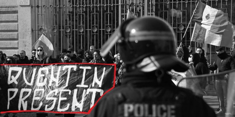 Francia: conmoción por el asesinato de un activista de ultraderecha Francia: conmoción por el asesinato de un activista de ultraderecha