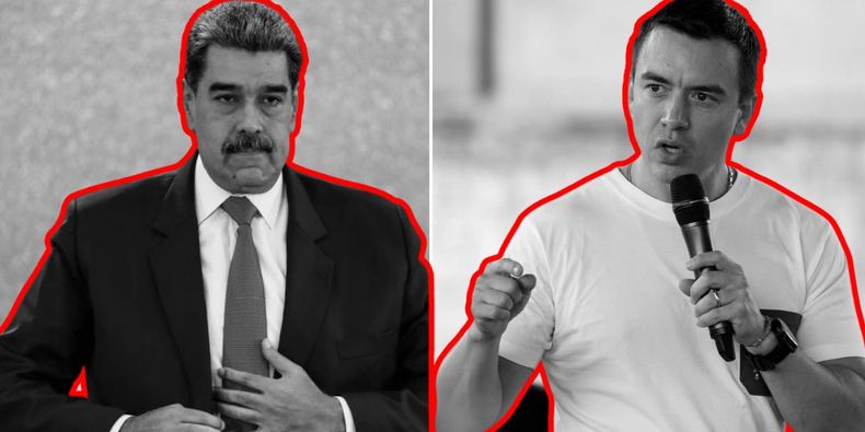 Tensión entre Ecuador y Venezuela: el gobierno de Maduro acusó de narco el presidente Noboa Tensión entre Ecuador y Venezuela: el gobierno de Maduro acusó de narco el presidente Noboa