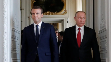francia vs rusia: macron enfurece a putin