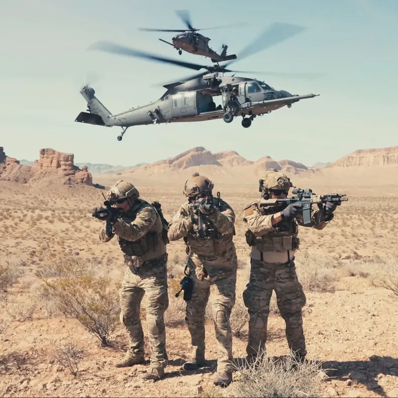 Cómo fue la operación militar que salvó a un piloto de Estados Unidos Cómo fue la operación militar que salvó a un piloto de Estados Unidos