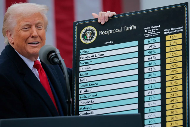 Donald Trump, presidente de Estados Unidos, decidido a escalar la guerra comercial